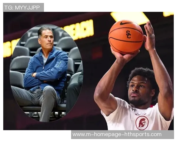 詹姆斯父子同台激动时刻布朗尼正式宣布参加NBA选秀